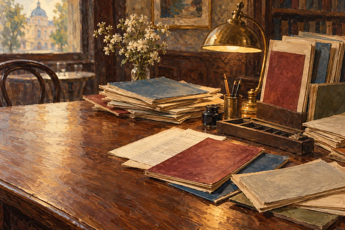 The periodical desk