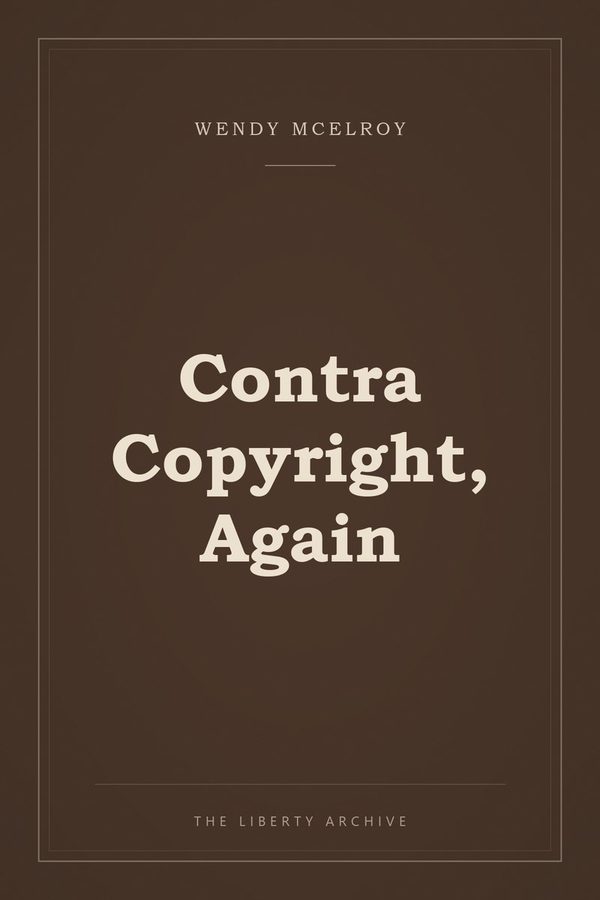 Cover of Contra Copyright, Again