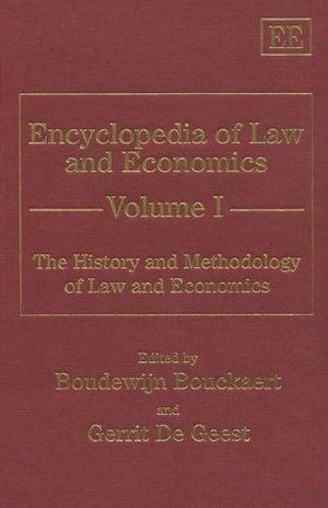 Cover of Encyclopedia of Law and Economics