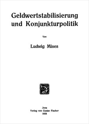 Cover of Geldwertstabilisierung and Konjunkturpolitik.