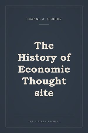 Cover of The History of Economic Thought site