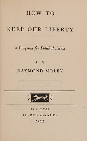 Cover of How to Keep Our Liberty