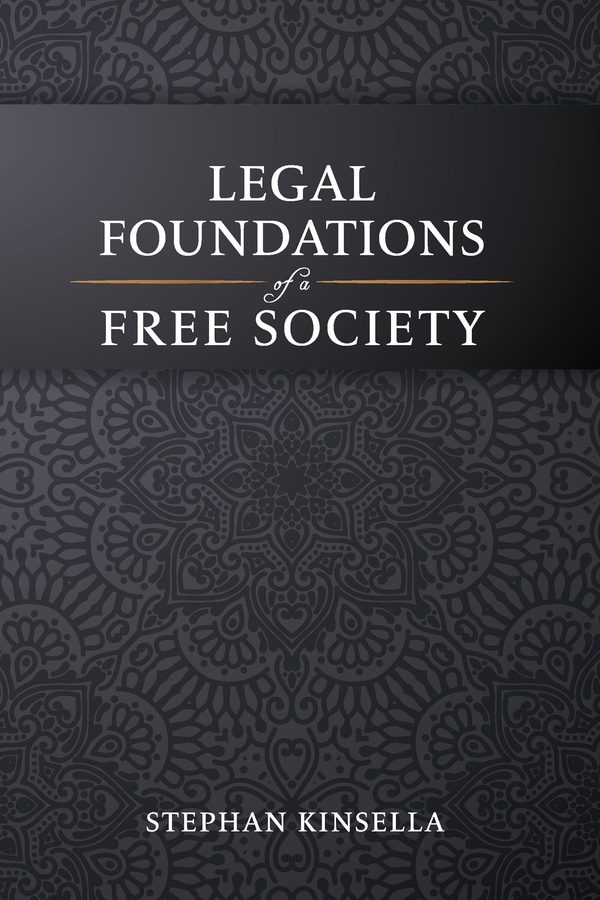 Cover of Legal Foundations of a Free Society