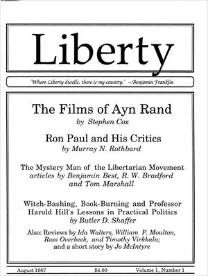 Cover of Liberty Magazine 1.1