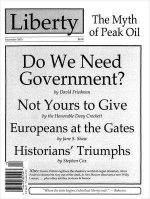 Cover of Liberty Magazine 19.12