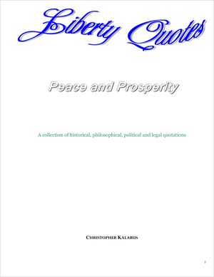 Cover of Liberty Quotations