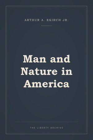 Cover of Man and Nature in America
