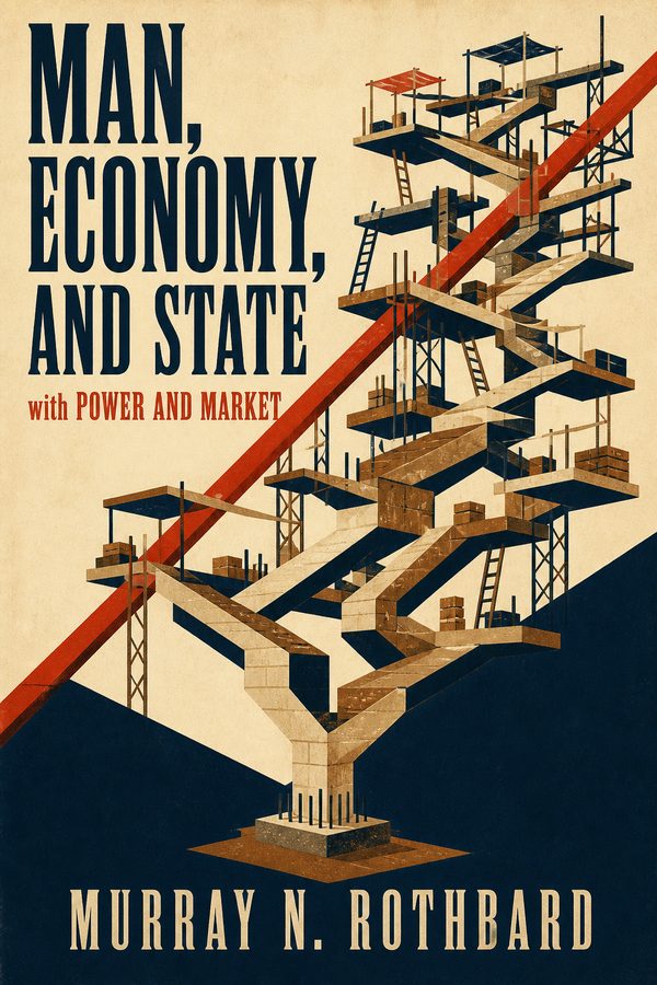 Cover of Man, Economy, and State, with Power and Market