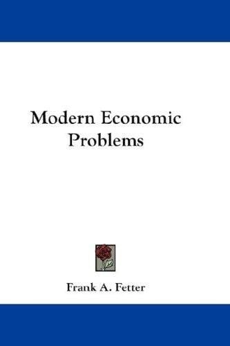 Cover of Modern Economic Problems
