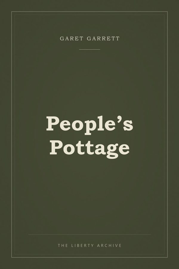 Cover of People's Pottage