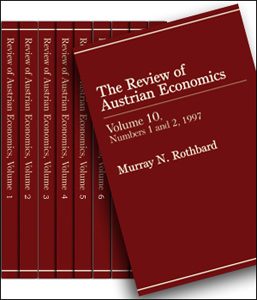Cover of Review of Austrian Economics, Full Collection