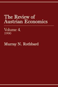 Cover of Review of Austrian Economics, Volume 4