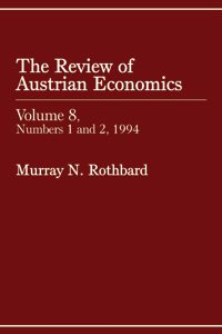 Cover of Review of Austrian Economics, Volume 8