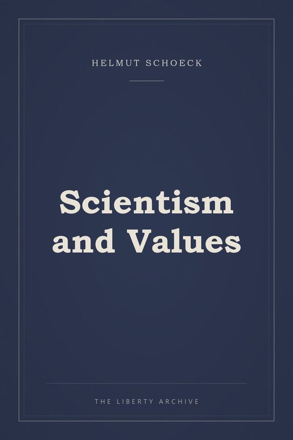 Cover of Scientism and Values