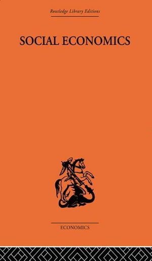 Cover of Social Economics