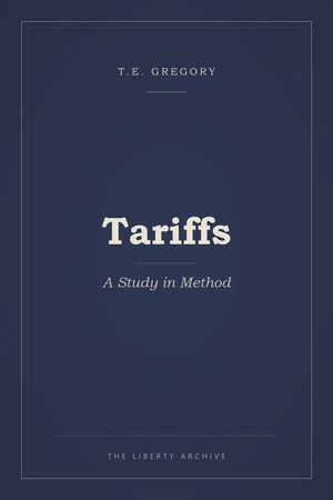 Cover of Tariffs: A Study in Method