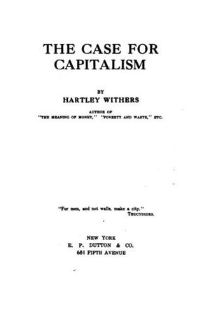 Cover of The Case for Capitalism
