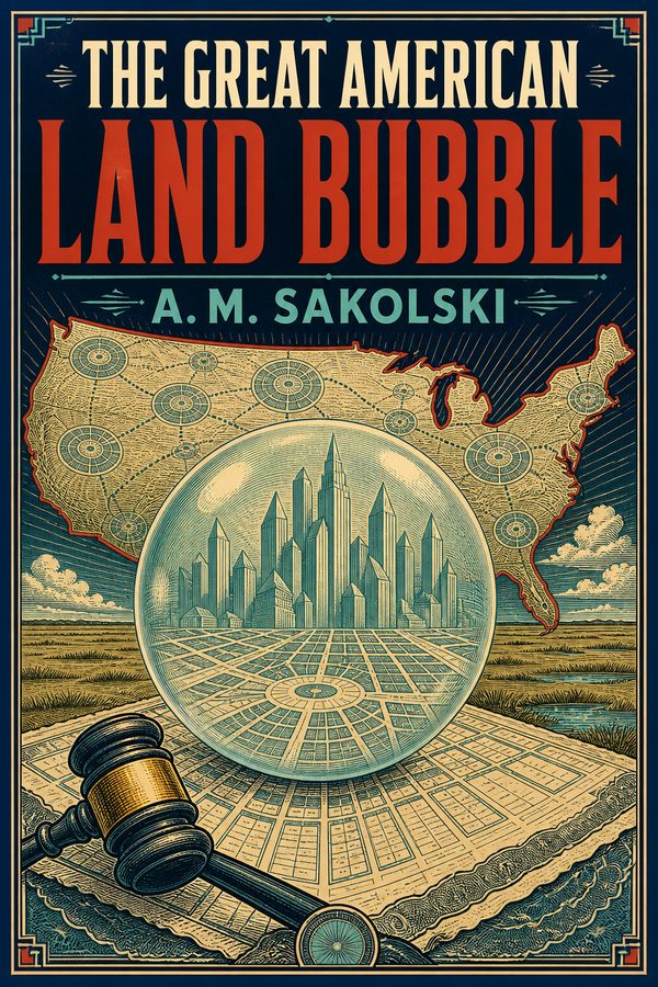 Cover of The Great American Land Bubble: The Amazing Story of Land-Grabbing, Speculations, and Booms from Colonial Days to the Present Times