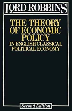 Cover of The Theory of Economic Policy