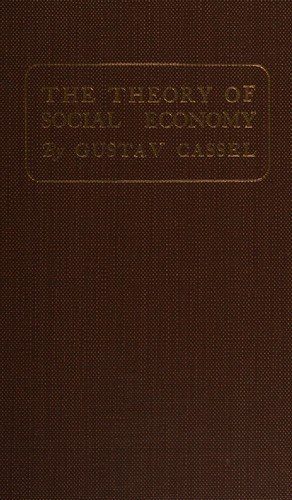 Cover of The Theory of Social Economy