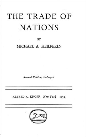 Cover of The Trade of Nations