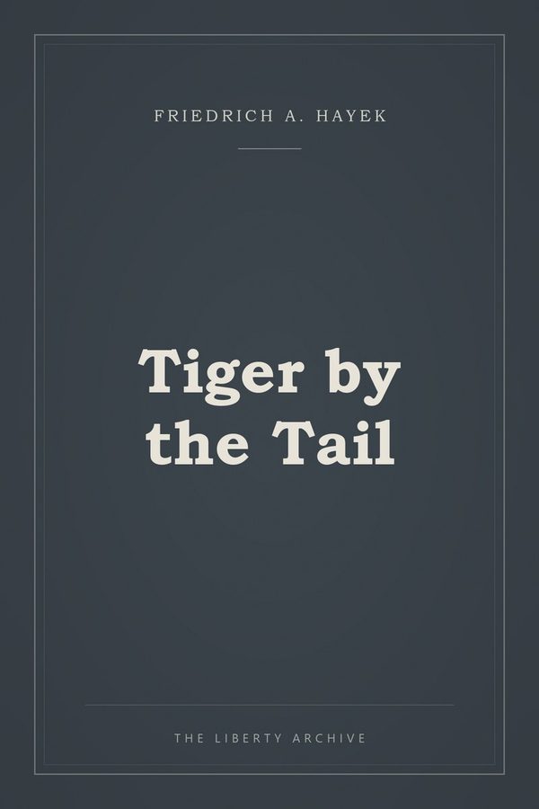Cover of Tiger by the Tail