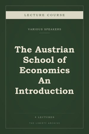 Cover of The Austrian School of Economics An Introduction